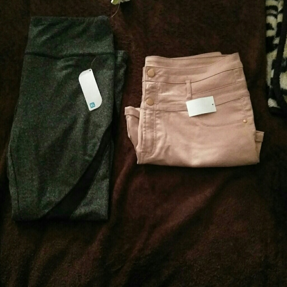Leggings and shorts